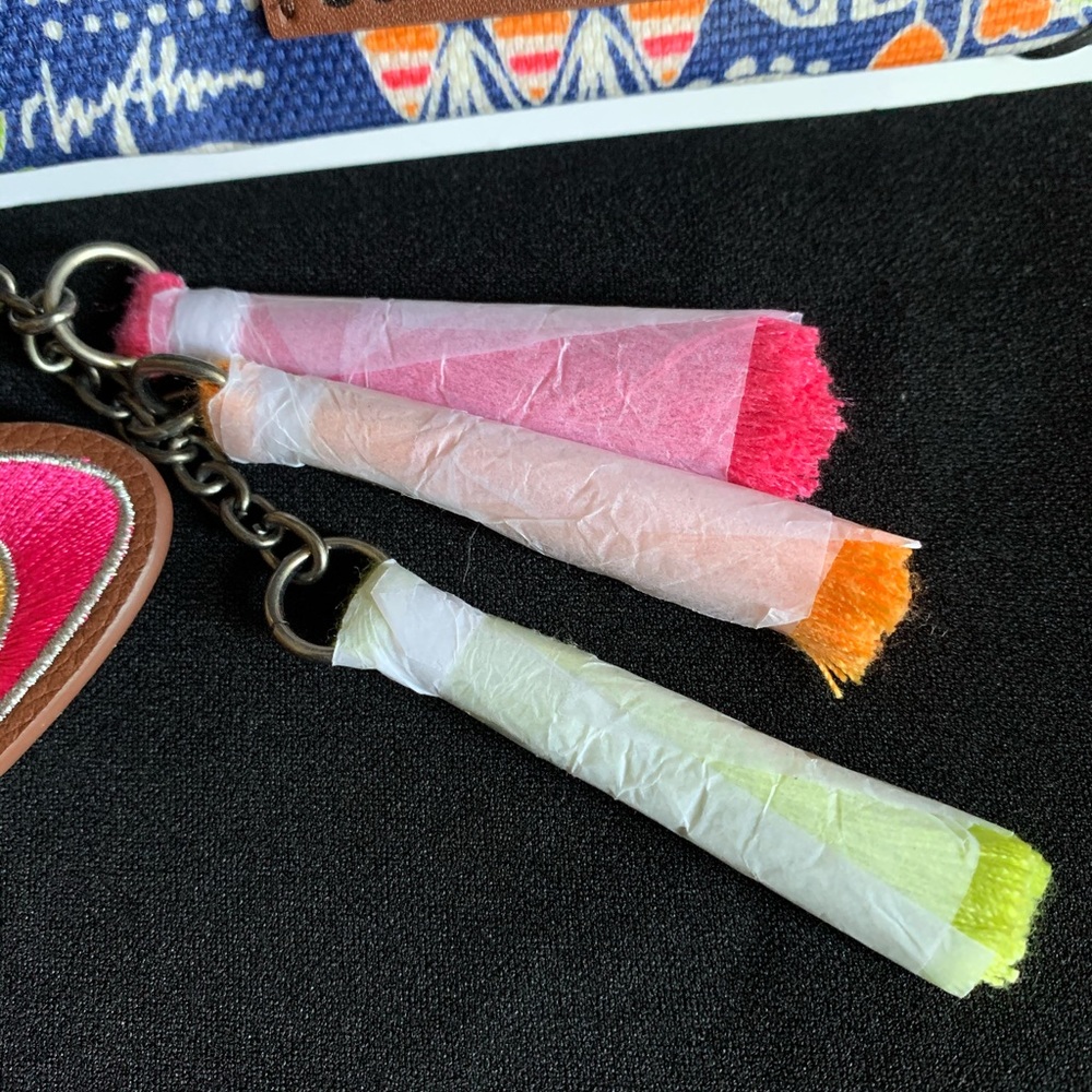 Sakroots Critter keychain/ID wallet